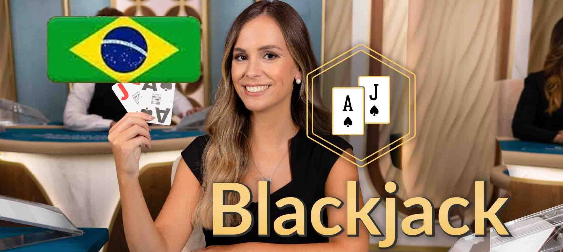 Blackjack com Dealer ao Vivo