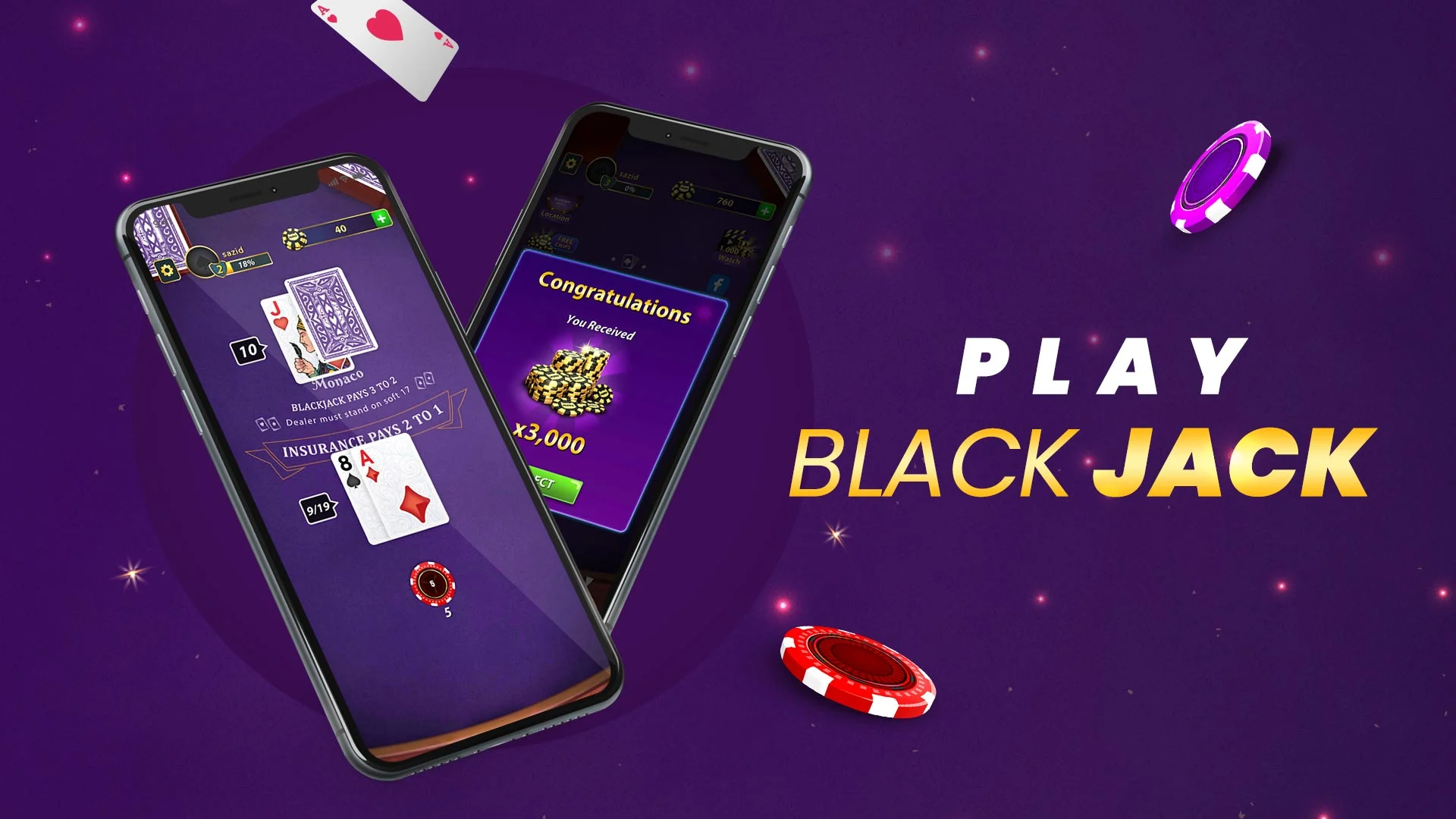 Blackjack para iPhone